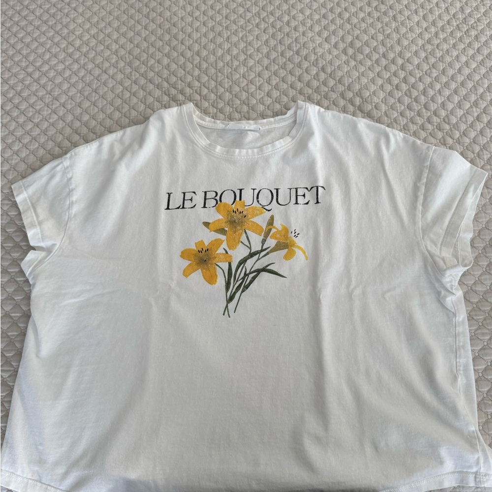 Mango White T-Shirt